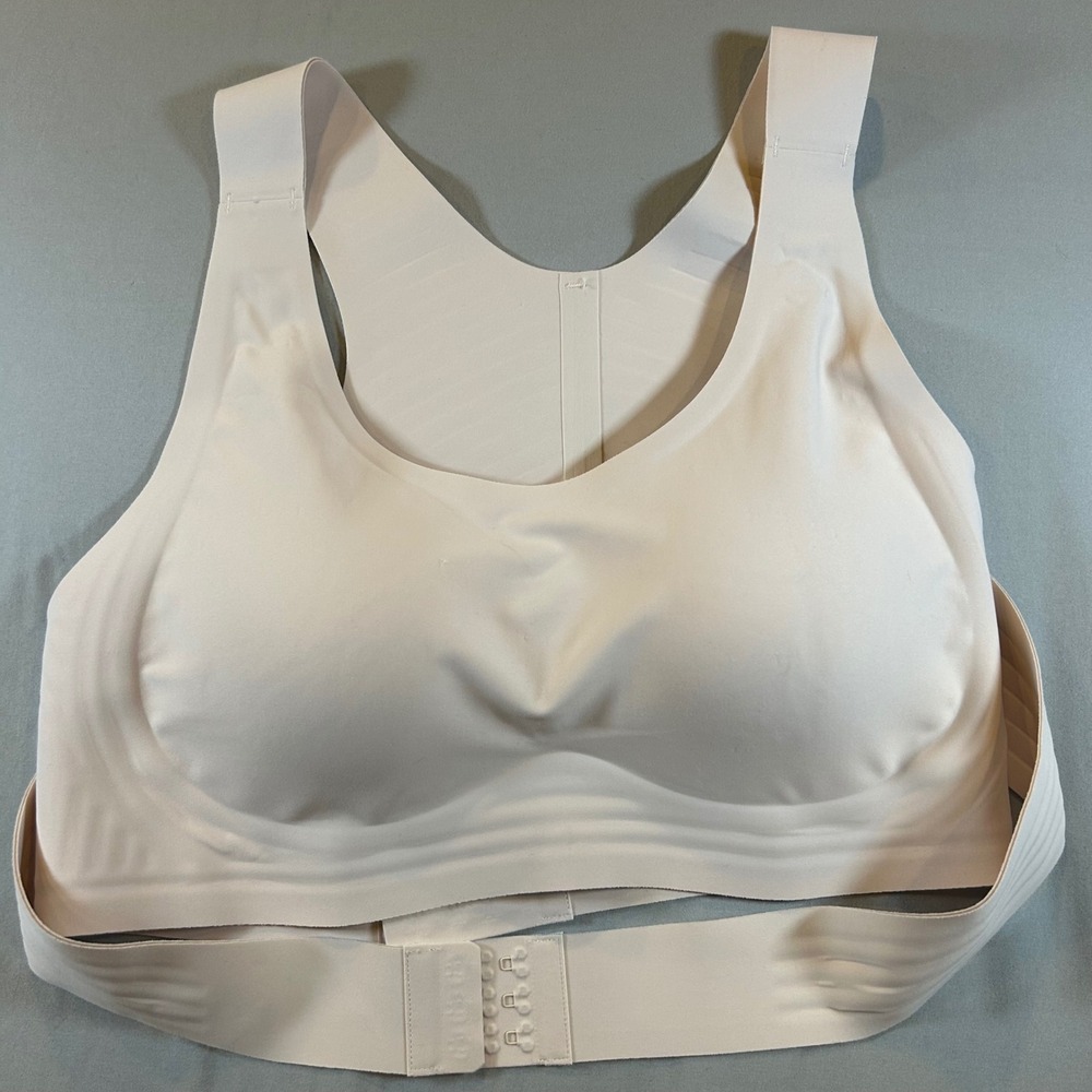 Shecurve Posture Correction Bra Beige Wireless Seamless Support XL